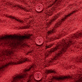 Jerseu Heness din tricot fin cu detaliu floral la umar