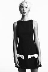 Rochie mini Jose cu funde laterale