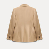 Sacou Irisse cu nasturi aurii si buzunare cu clapa