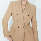 Sacou Irisse cu nasturi aurii si buzunare cu clapa