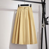 Fusta Fionna cu talie elastica si croi in A