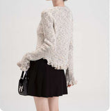 Jerseu Lucia cu terminatii din volanase