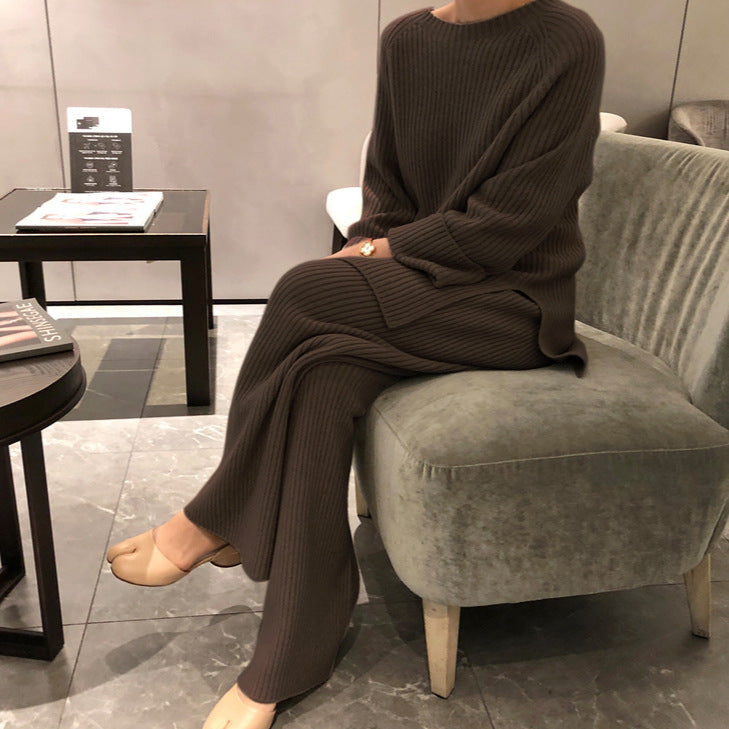 Set Margot - bluza si pantaloni din tricot