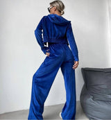 Set Yasmin albastru compus din doua piese