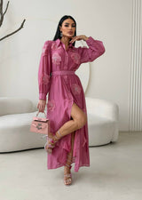 Rochie Padima cu flori brodate