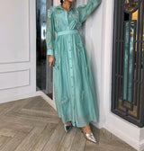 Rochie Padima cu flori brodate