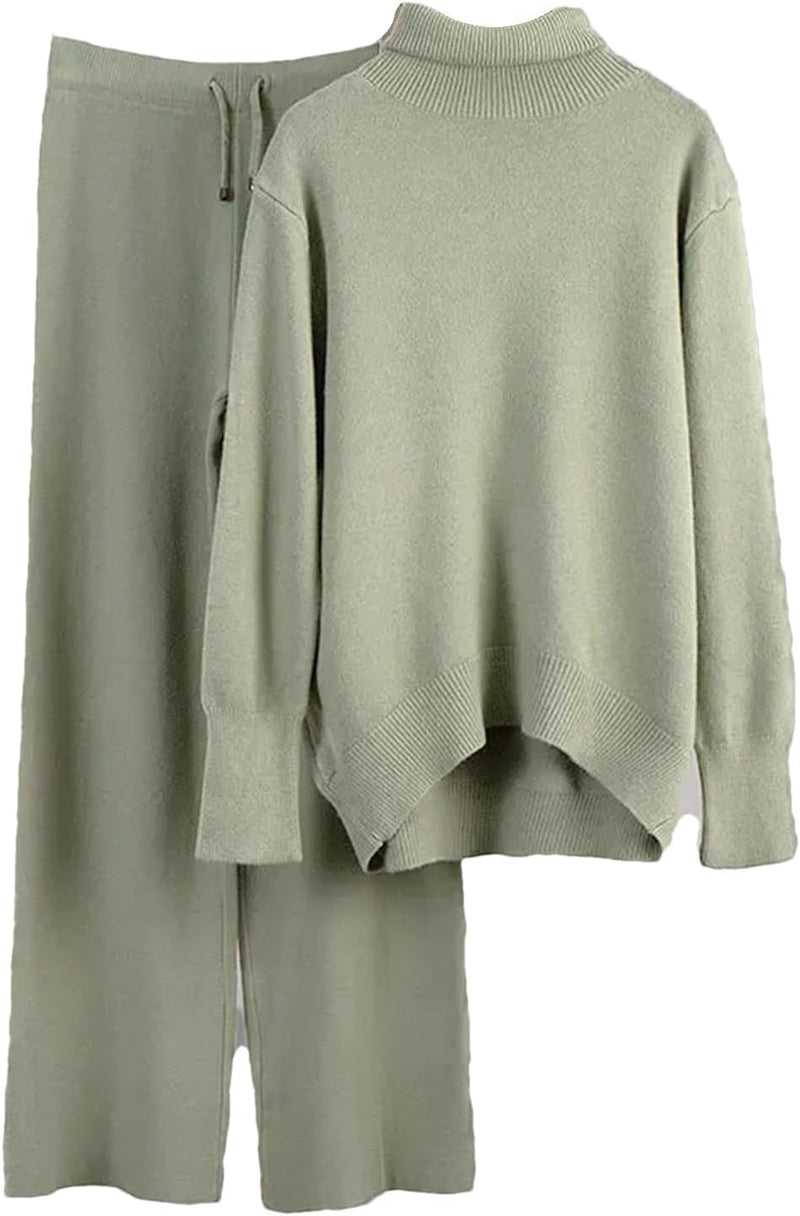 Set Linda - bluza si pantaloni din tricot