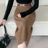 Fusta Samara din catifea