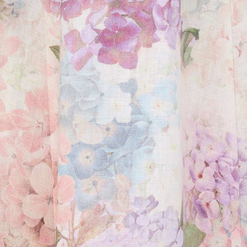 Rochie Uriell cu imprimeu floral si nasturi eleganti