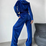 Set Yasmin albastru compus din doua piese