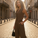 Set Hessy compus din vesta si pantaloni
