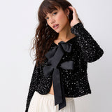 Jacheta eleganta Marra cu paiete