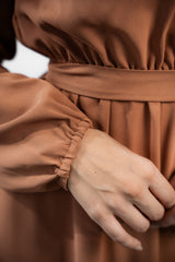Rochie Frances cu nasturi imbracati