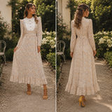 Rochie Janua cu guler elegant accesorizat cu dantela