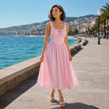 Rochie Bowly cu fundita la piept