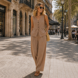 Set Relly compus din vesta si pantaloni