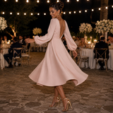 Rochie Alice cu decolteu in V la spate