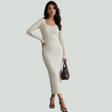 Rochie Drusilla cu snur la spate