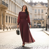 Rochie Orsa visinie cu pliuri- curea inclusa