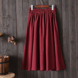 Fusta Menna cu croi in A si cordon