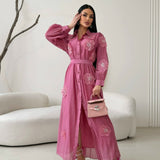 Rochie Padima cu flori brodate