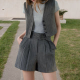 Set Paula compus din top si pantaloni scurti