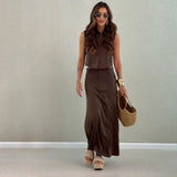 Set Felishia compus din camasa si fusta midi
