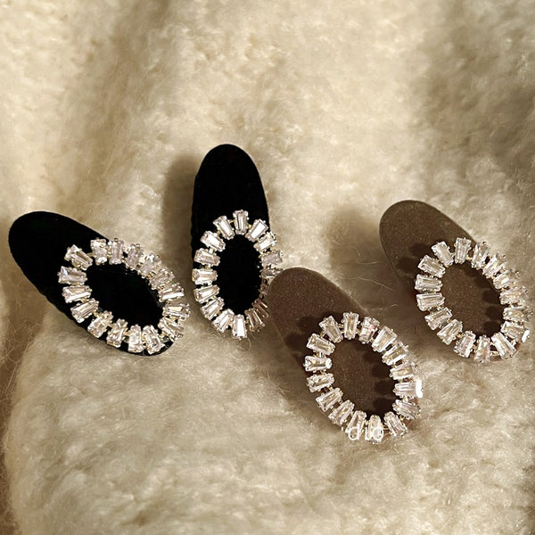 Agrafa de par stil retro cu pietre strass