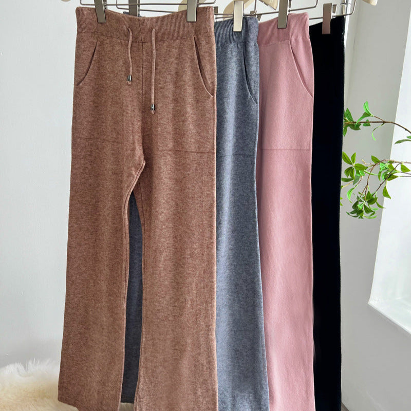 Set Druzzy - bluza si pantaloni din tricot