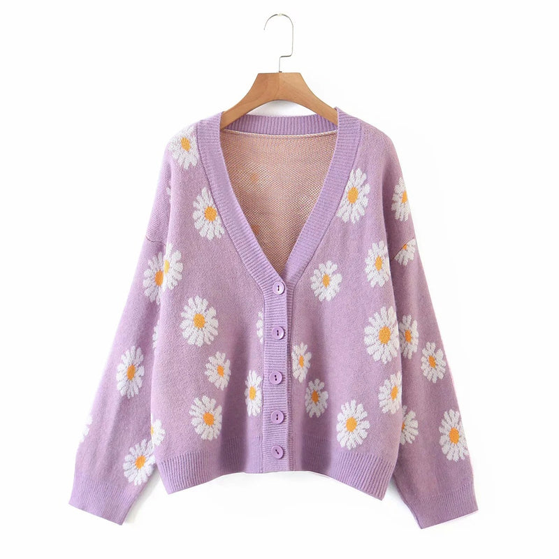Jerseu Jael mov din tricot