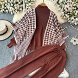 Set Klytia din tricot format din 3 piese