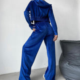 Set Yasmin albastru compus din doua piese