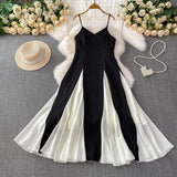 Rochie Nereah in doua nuante, bretele reglabile
