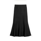 Fusta Asam din tricot cu banda elastica in talie