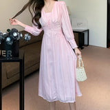 Rochie Ynna cu talie accesorizata cu dantela brodata