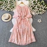 Rochie Pabra, cu broderie si paiete