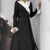 Rochie Dallea petrecuta in doua nuante