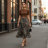 Fusta Pretia cu animal print
