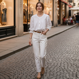 Bluza Avirra cu maneci bufante