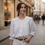Bluza Avirra cu maneci bufante