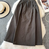 Fusta Fenirra cu talie elastica si croi in A