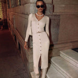 Rochie Carisia cu nasturi aurii si curea inclusa