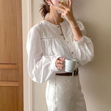 Bluza Avirra cu maneci bufante