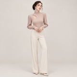 Bluza Pedra cu decupaj si perle
