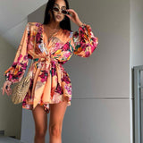 Salopeta Azaella roz scurta tip rochie