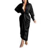 Rochie Heness negru cu nasturi si cordon accesorizat
