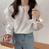 Bluza Agatha cu guler lat