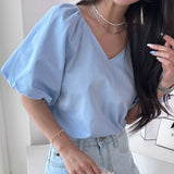 Tricou Yamir cu maneci bufante