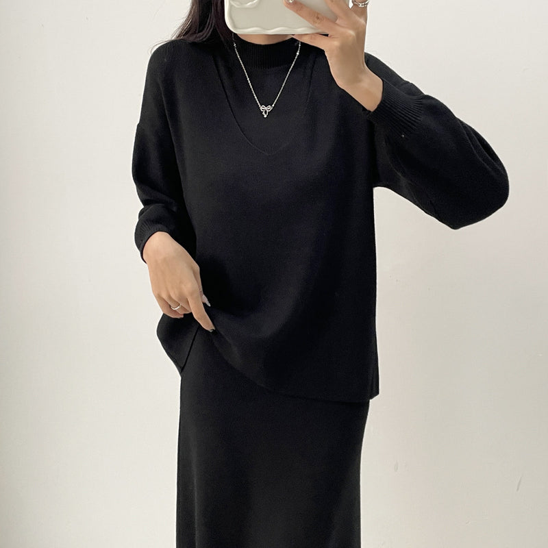 Set Jaquel compus din rochie si top