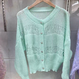 Jerseu Merra din tricot cu model decupat
